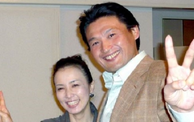 貴乃花と河野景子の画像